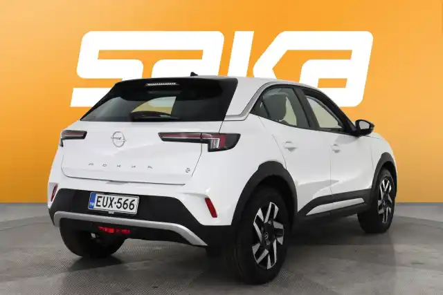 Valkoinen Maastoauto, Opel Mokka-e – EUX-566