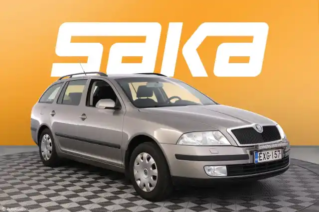 Beige Farmari, Skoda Octavia – EXG-157