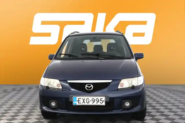 Sininen Tila-auto, Mazda Premacy – EXG-995