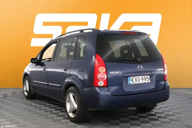 Sininen Tila-auto, Mazda Premacy – EXG-995