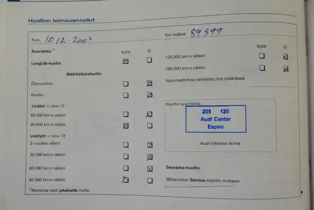 Harmaa Farmari, Audi A6 – FHA-895