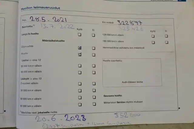 Harmaa Farmari, Audi A6 – FHA-895