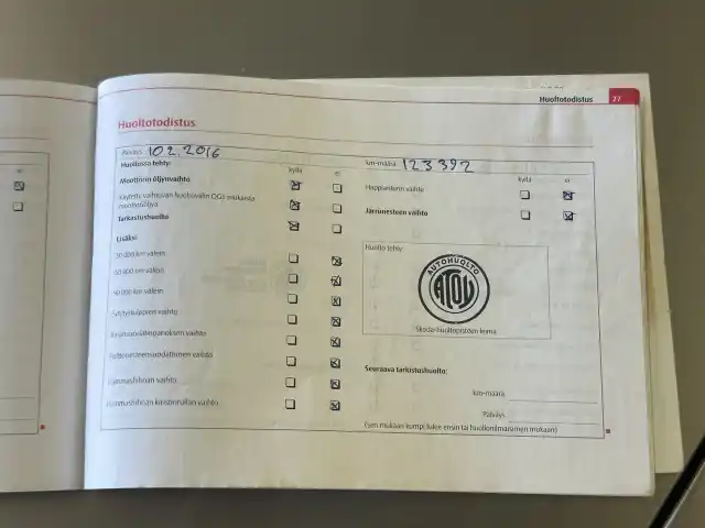 Ruskea (beige) Farmari, Skoda Fabia Combi – FHZ-918