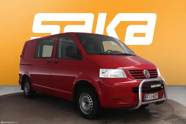 Punainen Pakettiauto, Volkswagen Transporter – FII-627