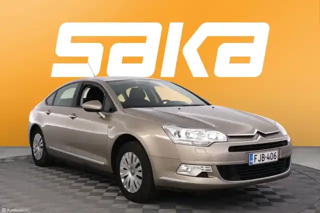 Ruskea (beige) Sedan, Citroen C5 – FJB-406