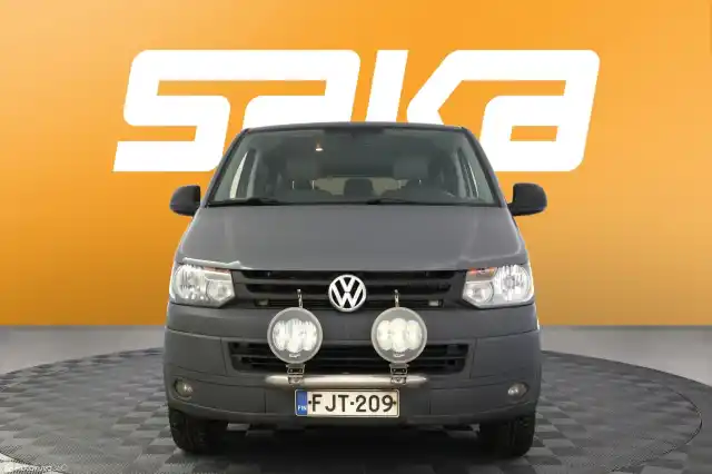 Harmaa Tila-auto, Volkswagen Transporter – FJT-209