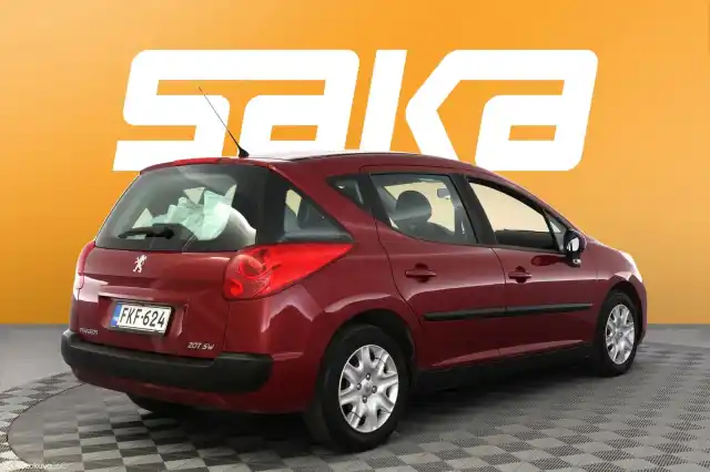 Punainen Farmari, Peugeot 207 – FKF-624