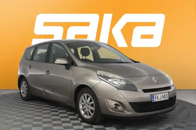 Ruskea (beige) Tila-auto, Renault Grand Scenic – FKJ-883