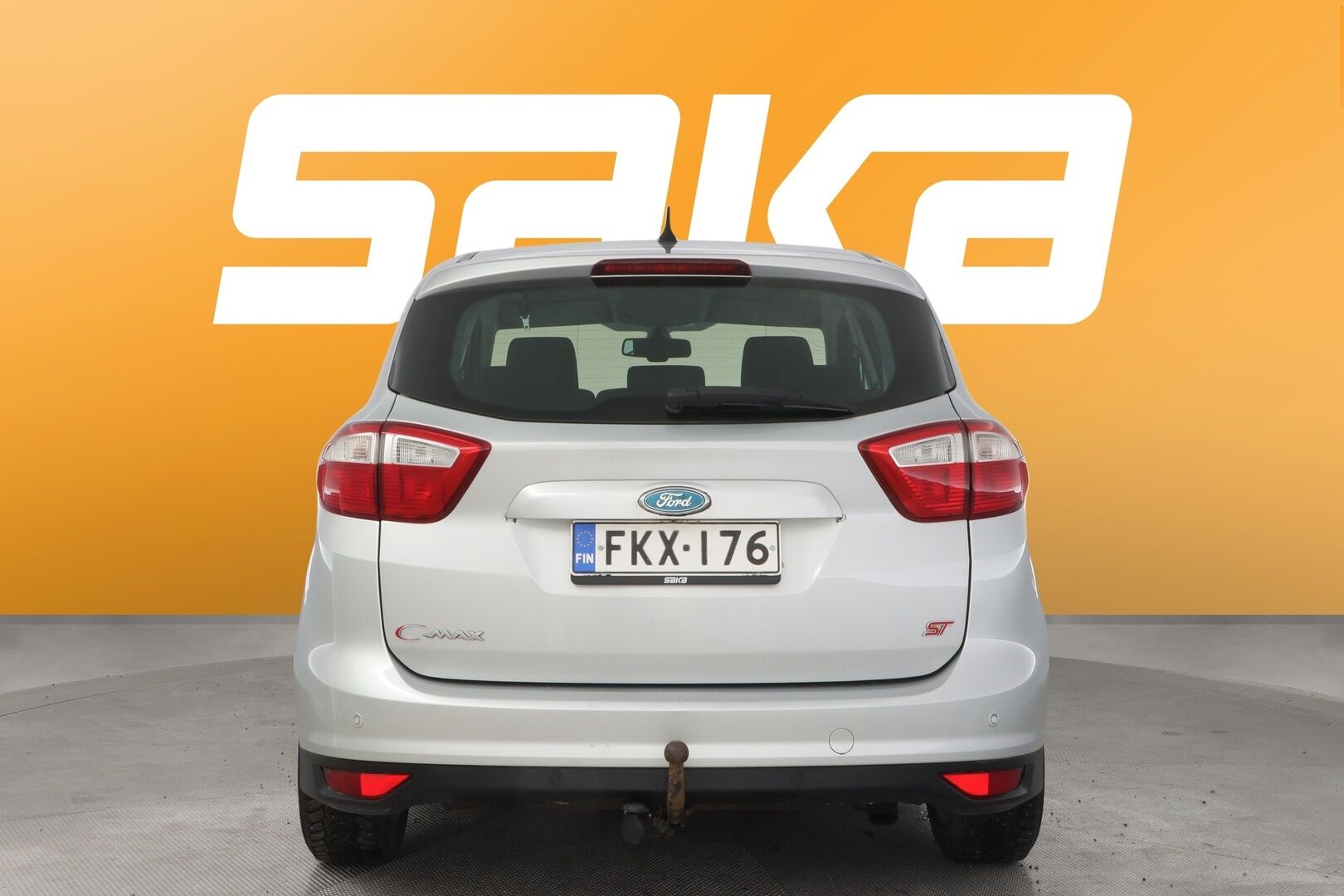 Harmaa Tila-auto, Ford C-Max – FKX-176