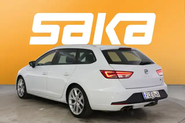 Valkoinen Farmari, Seat Leon ST – FLE-245