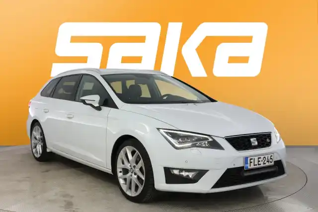 Valkoinen Farmari, Seat Leon ST – FLE-245