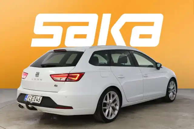 Valkoinen Farmari, Seat Leon ST – FLE-245