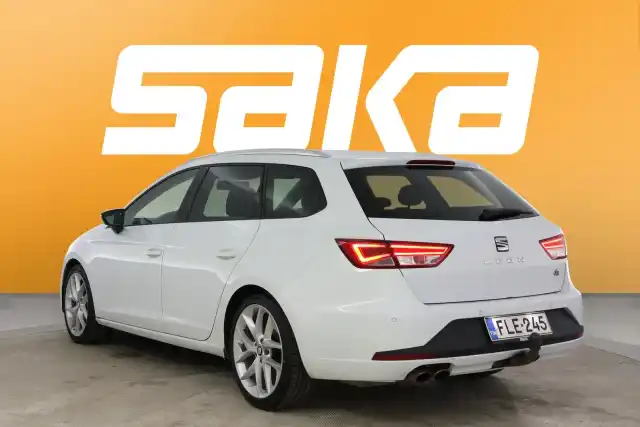 Valkoinen Farmari, Seat Leon ST – FLE-245