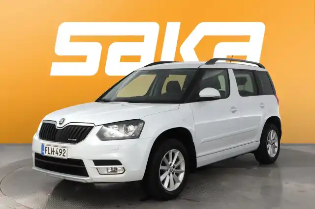 Valkoinen Maastoauto, Skoda Yeti – FLH-492