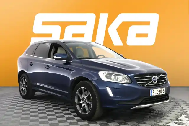 Sininen Maastoauto, Volvo XC60 – FLO-805
