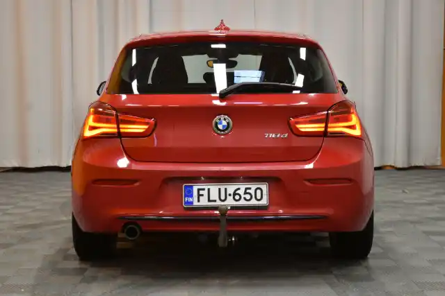 Punainen Viistoperä, BMW 118 – FLU-650