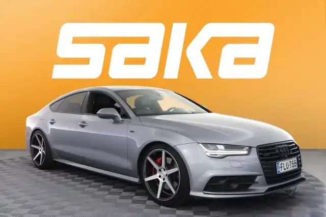 Harmaa Viistoperä, Audi A7 – FLU-755