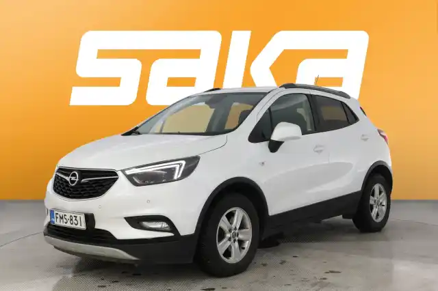 Valkoinen Maastoauto, Opel Mokka – FMS-831