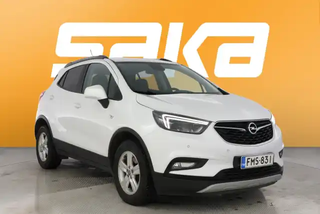 Valkoinen Maastoauto, Opel Mokka – FMS-831