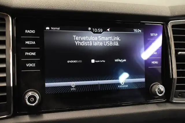 Valkoinen Maastoauto, Skoda Kodiaq – FMV-101