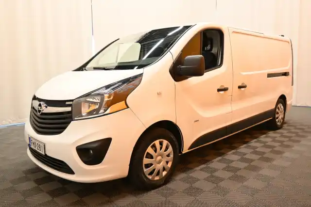 Valkoinen Pakettiauto, Opel Vivaro – FMX-281