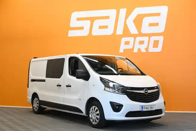 Valkoinen Pakettiauto, Opel Vivaro – FMX-281