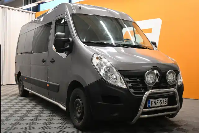 Harmaa Pakettiauto, Renault Master – FNF-518