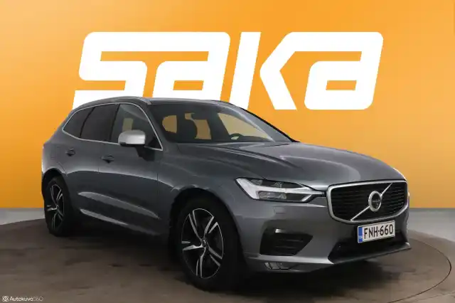 Harmaa Maastoauto, Volvo XC60 – FNH-660