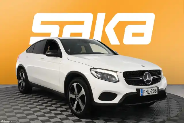 Valkoinen Coupe, Mercedes-Benz GLC – FNL-208