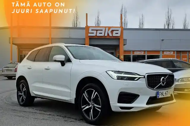 Valkoinen Maastoauto, Volvo XC60 – FNL-671