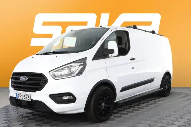 Valkoinen Pakettiauto, Ford Transit Custom – FNY-523