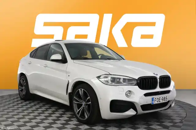 Valkoinen Maastoauto, BMW X6 – FOE-985