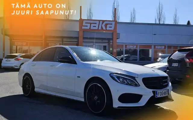 Valkoinen Sedan, Mercedes-Benz C – FOG-667