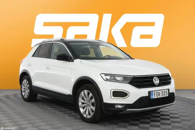 Valkoinen Maastoauto, Volkswagen T-Roc – FOK-325