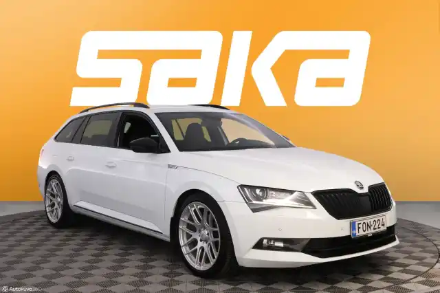 Valkoinen Farmari, Skoda Superb – FON-224