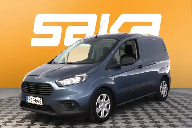 Sininen Pakettiauto, Ford Transit Courier – FOS-645