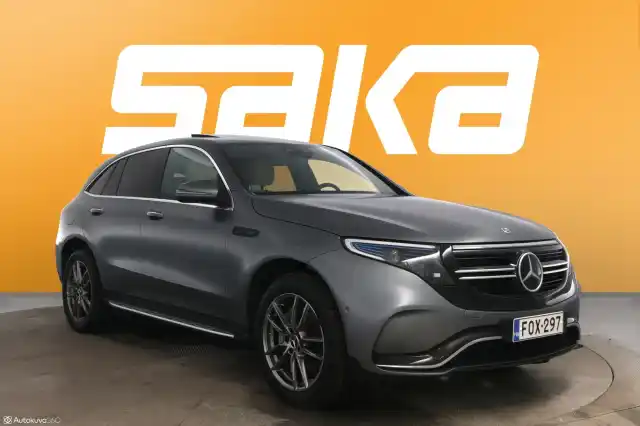 Harmaa Maastoauto, Mercedes-Benz EQC – FOX-297