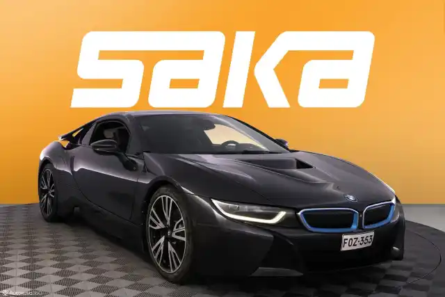 Harmaa Coupe, BMW i8 – FOZ-353