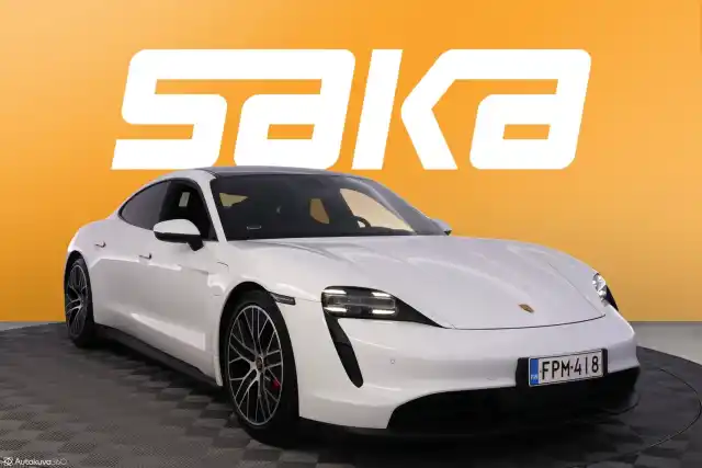 Valkoinen Sedan, Porsche Taycan – FPM-418