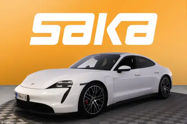 Valkoinen Sedan, Porsche Taycan – FPM-418