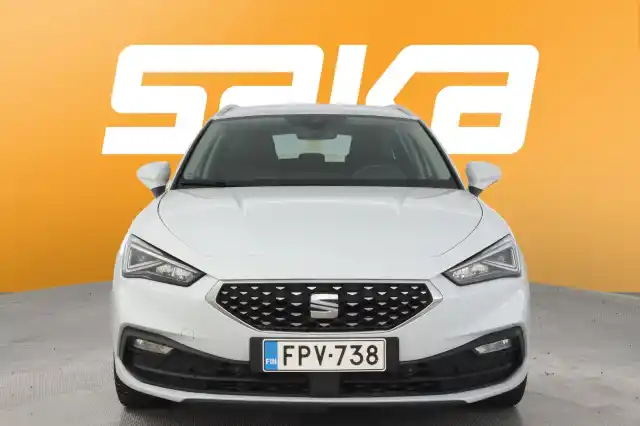 Valkoinen Farmari, Seat Leon Sportstourer – FPV-738