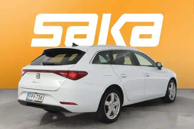 Valkoinen Farmari, Seat Leon Sportstourer – FPV-738