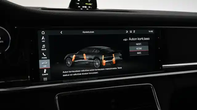 Harmaa Sedan, Porsche Panamera – FPX-265