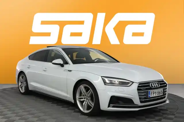 Valkoinen Viistoperä, Audi A5 – FPY-565