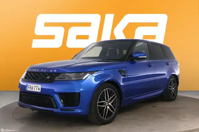 Sininen Maastoauto, Land Rover Range Rover Sport – FRA-774