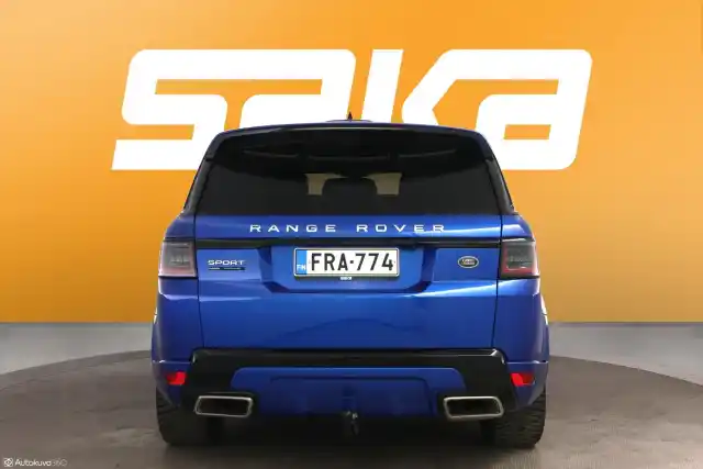 Sininen Maastoauto, Land Rover Range Rover Sport – FRA-774