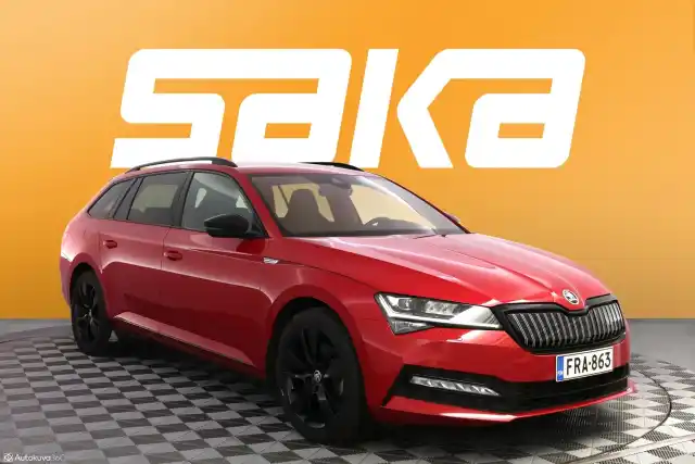 Punainen Farmari, Skoda Superb – FRA-863