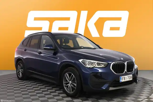 Sininen Maastoauto, BMW X1 – FRI-708