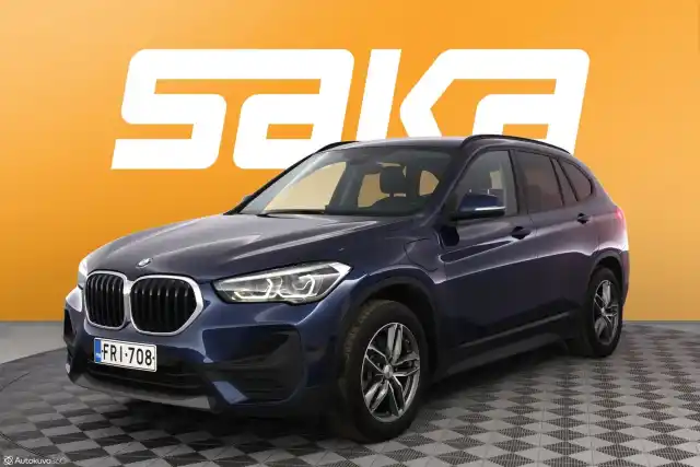 Sininen Maastoauto, BMW X1 – FRI-708