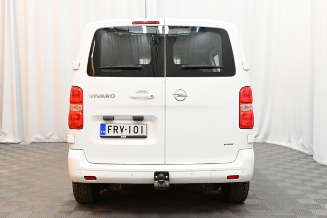 Valkoinen Pakettiauto, Opel Vivaro – FRV-101